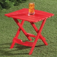 Adams Manufacturing Quik-Fold bočni stol, Cherry Red