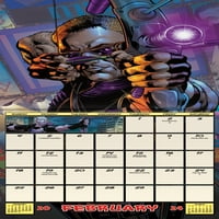 Trendovi International Marvel Avengers Mini zidni kalendar i push igle i push pinovi