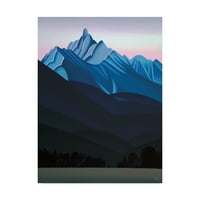 Židobrana Likovna umjetnost 'Mountain Dawn' Canvas Art by Ron Parker