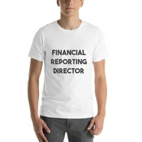 Direktor za finansijsko izvještavanje Bold majica kratkih rukava pamučna majica majica po nedefiniranim