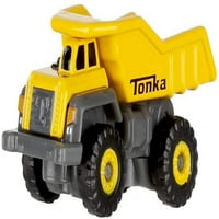 Tonka - Micro Metals Multipack - Kiperi kamion, Cement Mixer, Bull Buldozer kamion za smeće