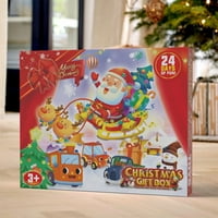 Obrazovanje kalendar Holiday Advent vrata 24-dan sa malim igračka iznenađenje kalendar odbrojavanje Božić