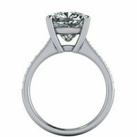 2. CTS jastuk rez Moissanite prsten zaručnički prsten obećanje prsten jedinstveni vjenčani prsten 18k
