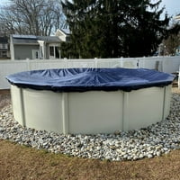 Zimski blok pokrivač za bazen za gornji prizemlje bazen, FT, uključuje vitlo i kabl
