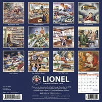 Willow Creek Press Lionel Wall Calendar