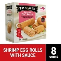 Tai Pei škampi jaja Rolls w sosu smrznute Azijski predjela Ct, 22. Oz Carton