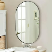STAR Brush nikl ogledalo za kupatilo, antikno bronzano ovalno ogledalo, zidno ogledalo za pilule, moderno