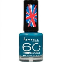 Rimmel London Seconds Lak za nokte, iz plave, 0. fl. Oz