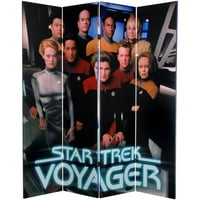 Orijentalni Namještaj Ft Visok Dvostrani Razdjelnik Soba Star Trek Voyager