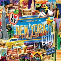 RemekPees Jigsaw Puzzle - Pozdrav iz New Yorka - 18 X24