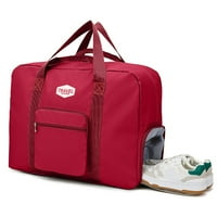 Travel Duffel torba sa odjeljkom za cipele Sportska teretana Vreća sa sklopivom torbom za organizator