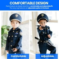 Prerušiti se Američki kostim policije za djecu Kompletna set sa dodacima Kostim za dječake