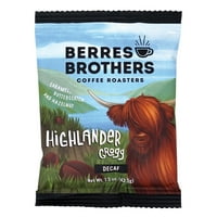 BERRES BROTHERSHE ROASTERS HIGHLANDER GROGG DECAF kafa, 1. oz