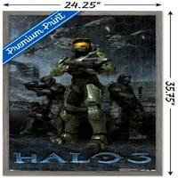 Halo - master glavni zidni poster, 22.375 34 uokviren