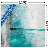 Trend zamrznutog umjetnika - apstraktni zidni poster sa push igle, 14.725 22.375