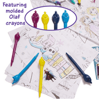 Disney Frozen Girls Art Kit s nosećim manterskim gel olovkama naljepnica za naljepnice