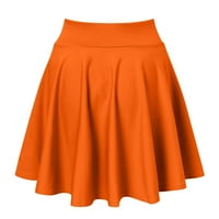 Vintage Suknja Ljetna Suknja Žene Moda Casual Kratki Stil Čvrsta Polu Suknja Anti Glare Suknja Za Sunce