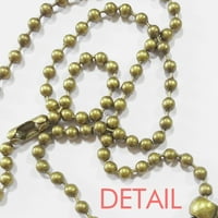 Tradicionalna kineska kultura sjena igra ogrlica vintage lančana privjesak na nakitu