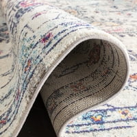 Madison Dalia Vintage Tradicionalni ručni tepih, krema plava, 2 '8'