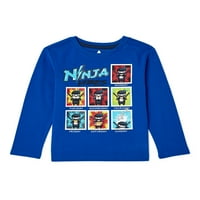 Djeca Garanimals Little Boys ninja dugih rukava majica, veličine 4-10