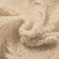 Dezsed Womens Winter Fuzzy Fleece Otvoreni Prednji Kardigani Jakna Klirens Žene Casual Plus Size Plišani