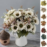 Dekorativni veštački buket suncokreta - ne blede, vjenčanje, puna vitalnosti, bujni cvijet, simulirani