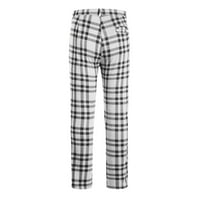 Muške trendove teretne hlače Labavi vintage plairani ravne golf hlače Business Streetwear Jogging Hlače