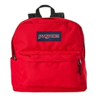 Jansport Unise Superbreak Backpack školska torba Crvena traka