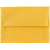 Prozirne koverte, 4,8x6,5, zlato, 250 paketa