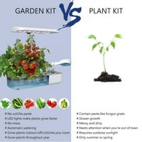 Zatvoreni vrtni komplet Kompletan hidroponski sistem za rast za bilje, biljke i povrće sa LED svjetlom,