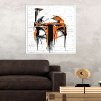 Star Wars: Saga - Boba fett crni i narančasti zidni poster, 22.375 34