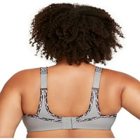 Glamorise puna slika plus veličine bez bonce Camisole Sports BRA žica 1066