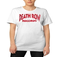 Death Row ženske juniorke Crvena Bandana logo kratki rukav grafički Tee