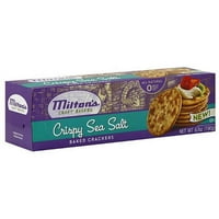 Milton's Craft Bakers Crispy Sea Salt Crackers, 6. oz