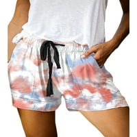 Lumento ženske Mini pantalone sa elastičnim donjim dijelom struka vezice kratke vruće pantalone vrećaste