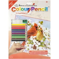 Royal & Langnickel olovka boja po brojevima, 'kardinali'