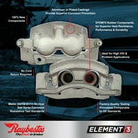 Element Raybestos Novi pozlaćeni čeljusti Odgovara: - Jeep kompas, Jeep Renegade