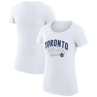 Ženski G-III 4Her Carl Banks Olive Green Toronto Maple Leafs filigranski Logo ugrađena majica