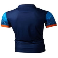 Muški trening Polo Tee Dry Fit kratki rukav dresi s majicom Ležerne prilike za kuglanje za tenis The Summer