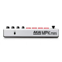 AKAI Professional MPK Mini Mkii Compact tastatura i kontroler jastuka, bijeli