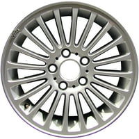 Rekondred oem aluminijumski aluminijski kotač, svijetlo sjaj srebrne, sastoji se od 2001- BMW serija