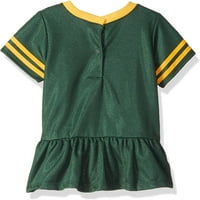 Green Bay Packers Girls Haljina i poklopac pelena Oprema za odjeću, 2pc