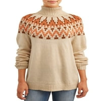 Alison Andrews ženska dolčevita sajam Ostrva pulover