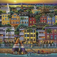 Dowdle Folk Art Charleston Puzzle, komad