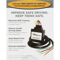 MotoSafety ožičena slobodnim mjesecom 3G GPS servisa, teen sistem za nadgledanje vozila za vozači MWAAS1P1
