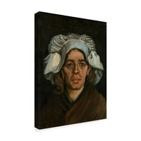 Zaštitni znak likovne umjetnosti 'glava žene' platnena Umjetnost Vincenta Van Gogha