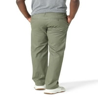 Lee muške Extreme Comfort ravne prednje pantalone