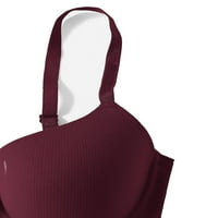 Bras i bralette maroon plus veličine