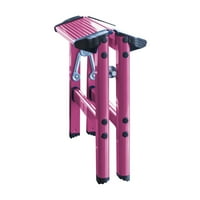 Lagani jednokrevetni korak aluminijski korak stolica Neon Pink