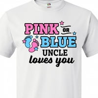 Inktastic roze ili plave ujak voli te T-Shirt